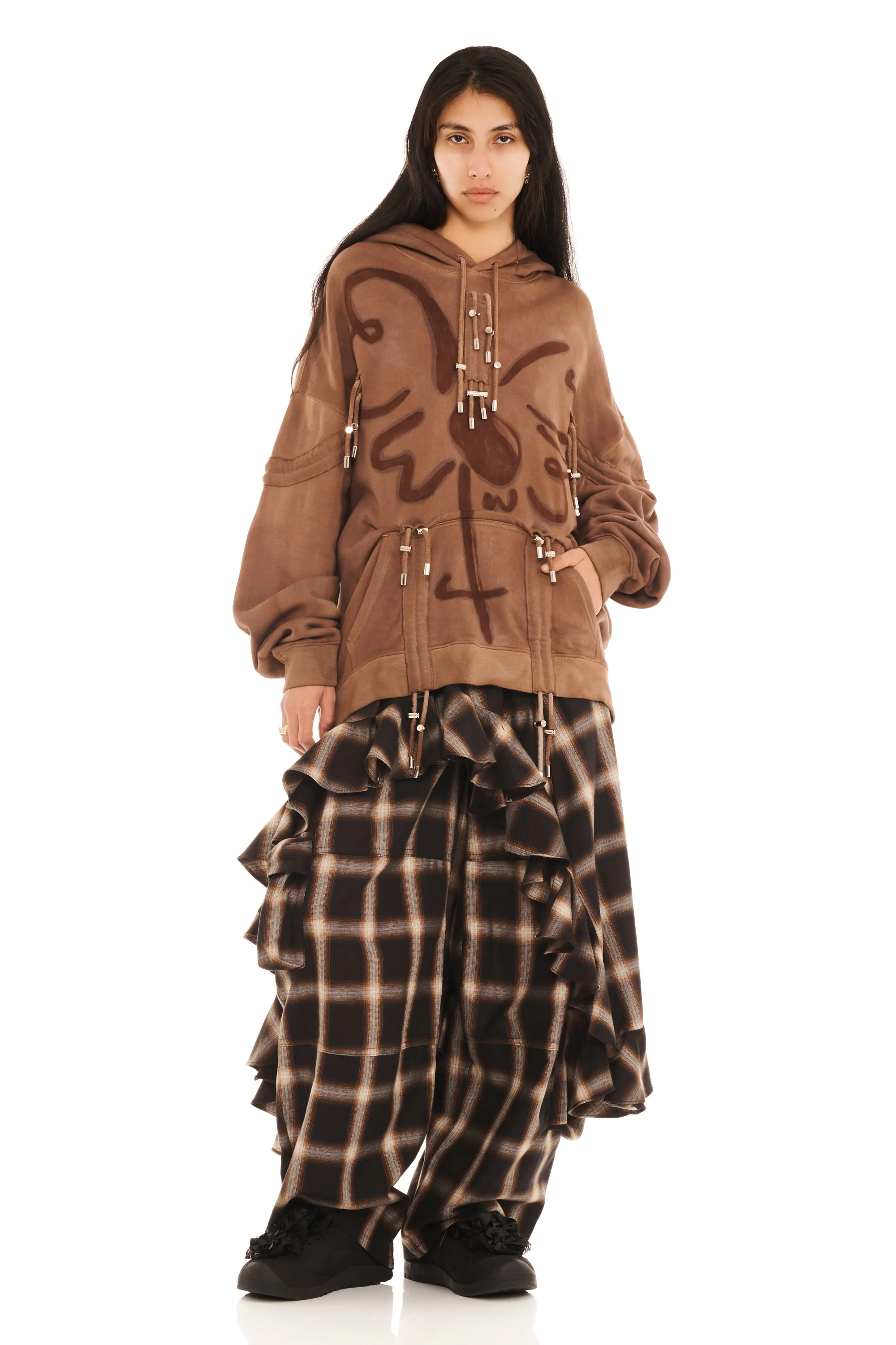 EARTH FLOWER MOHAWK BURST HOODIE sold by Collina Strada product image thumbnail 5