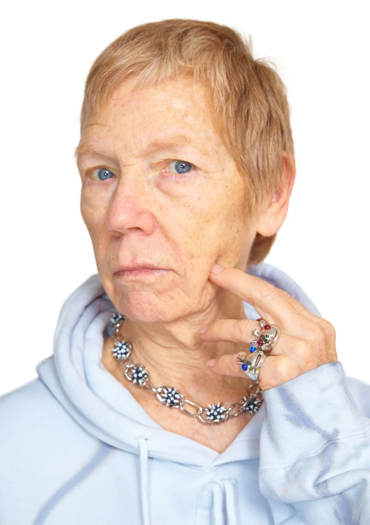 SILVER PINK PRINCESS BEAR RING sold by Collina Strada product image thumbnail 2