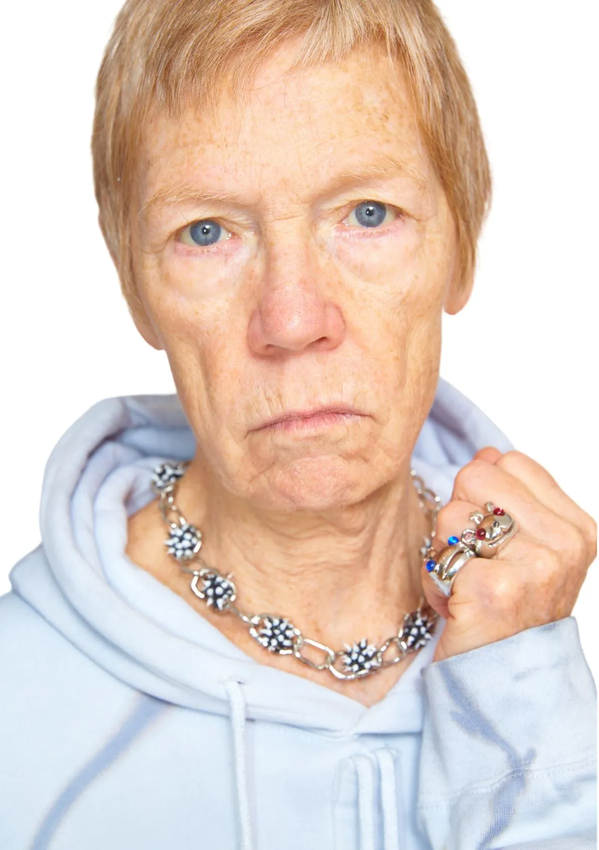 SILVER PINK PRINCESS BEAR RING sold by Collina Strada product image thumbnail 3