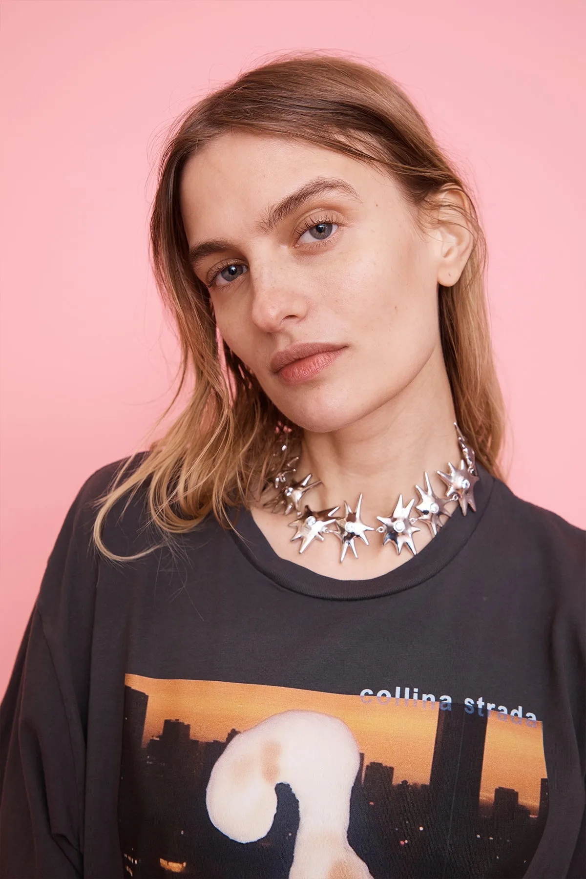 JET STARRY NECKLACE sold by Collina Strada product image thumbnail 2