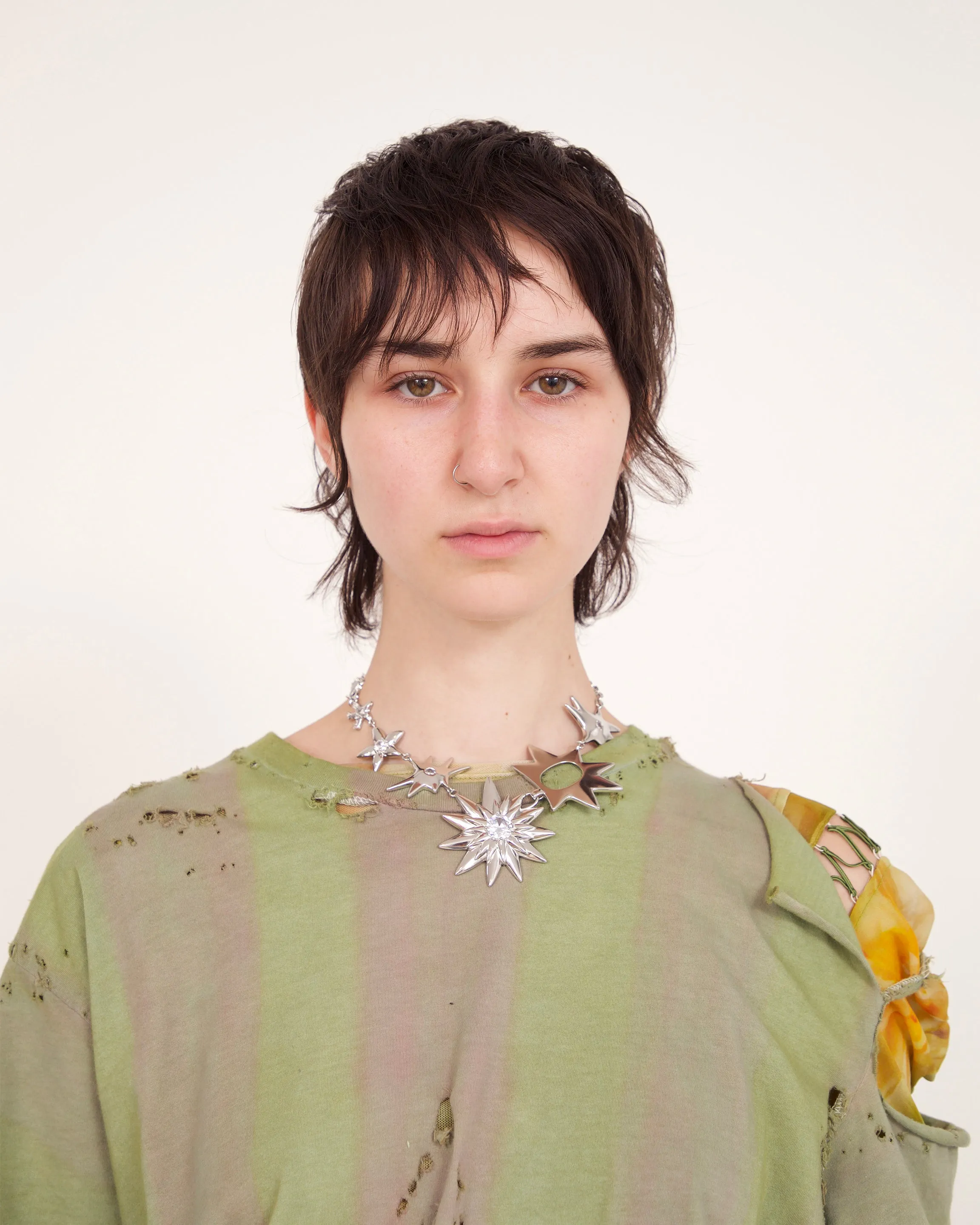 CRYSTAL CLEAR CELESTE NECKLACE sold by Collina Strada product image thumbnail 2