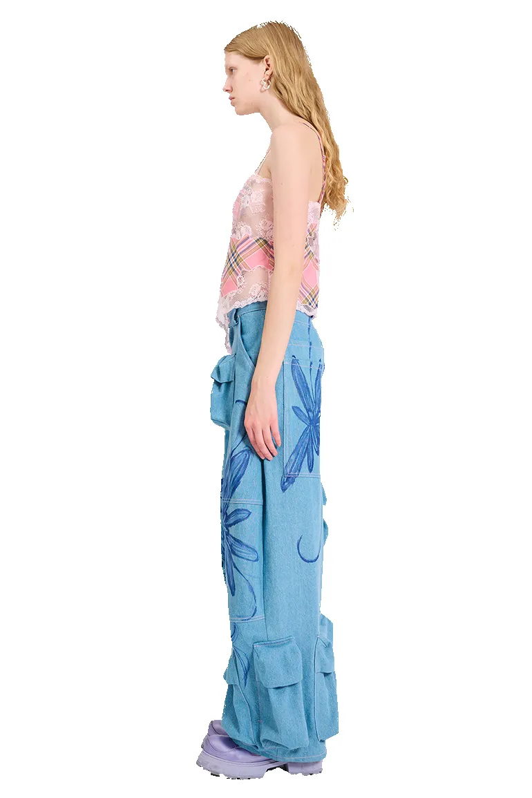 PINK PLAID HISS TOP sold by Collina Strada product image thumbnail 3