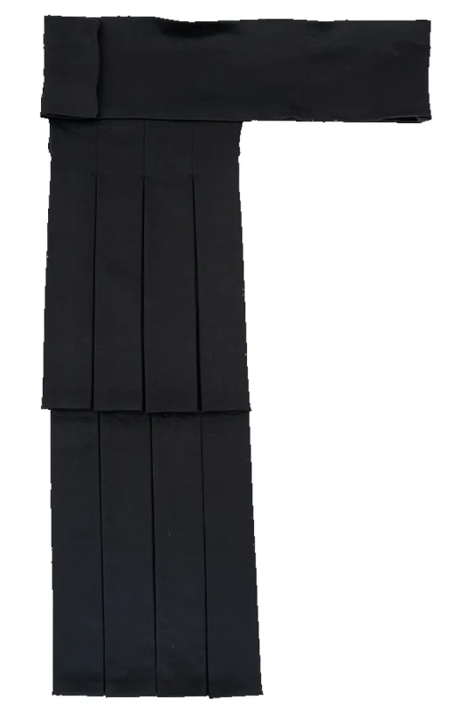 BLACK SATIN EVA BELT made by Collina Strada