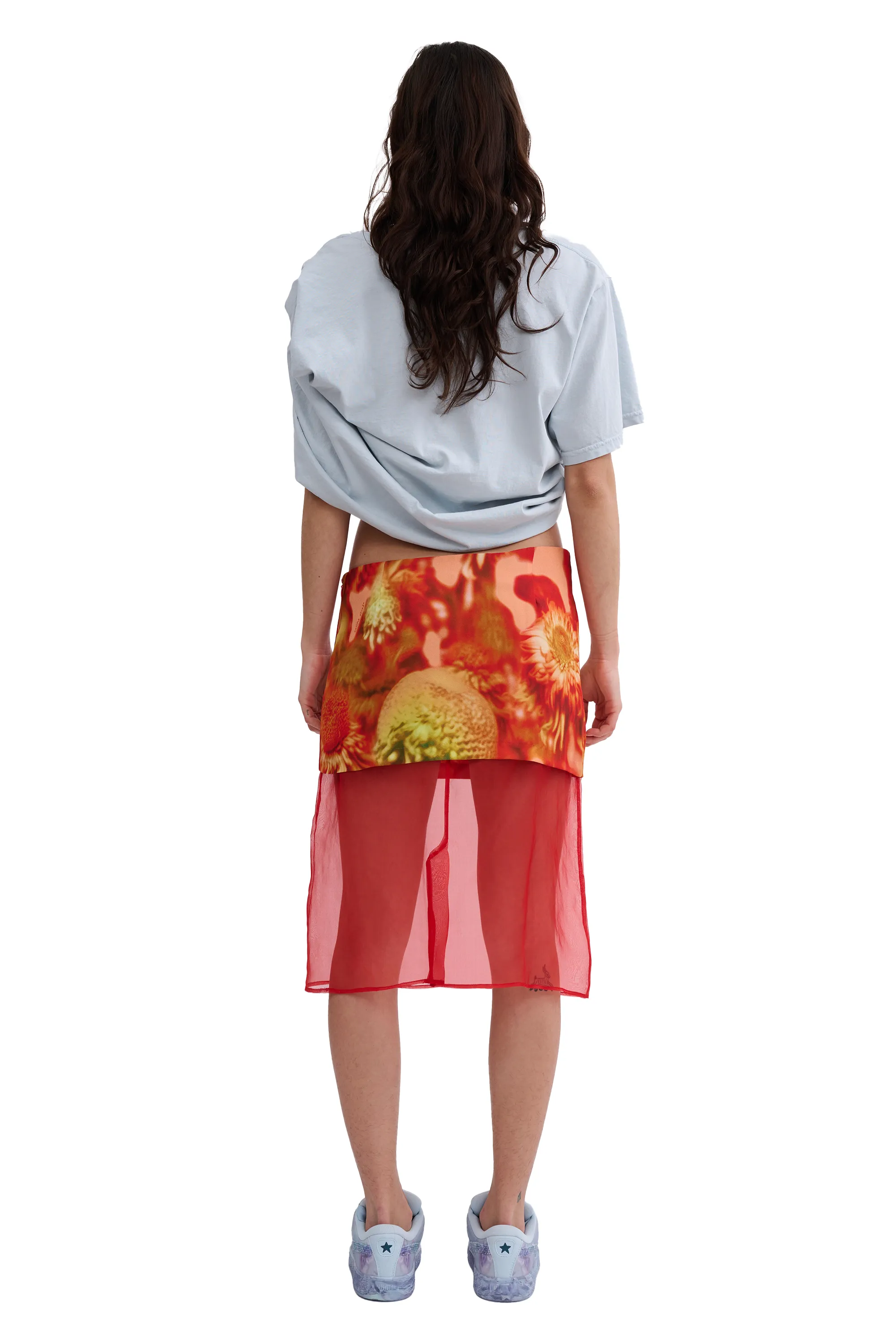 MUMS THE WORD WAVE MIDI SKIRT sold by Collina Strada product image thumbnail 5