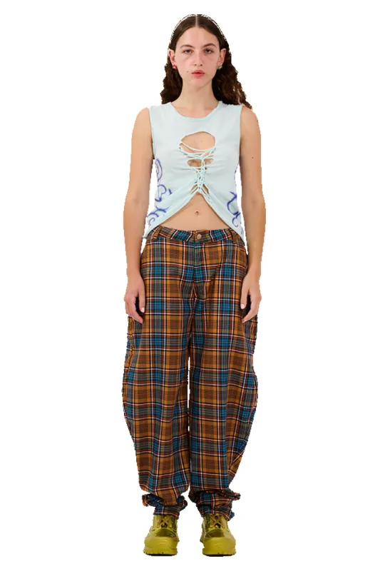 TATTOO BLUE KELLY TANK sold by Collina Strada