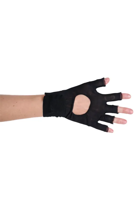 BLACK MESH WEIGHT LIFTING GLOVE sold by Collina Strada