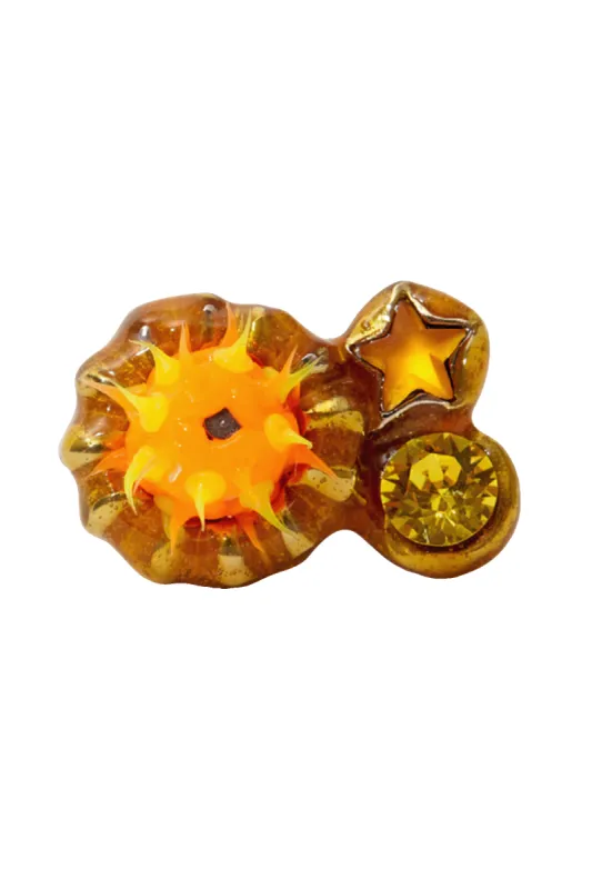 GOLD CANDY SPIKE RING sold by Collina Strada