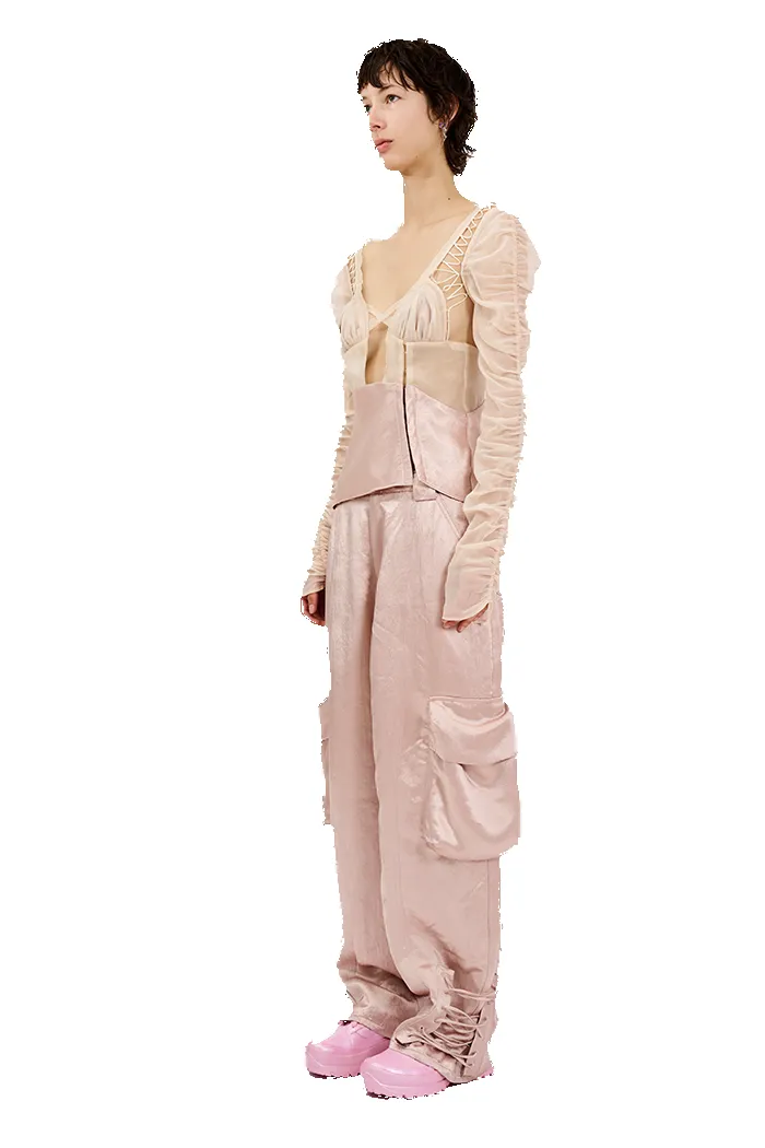 BLUSH DELILAH L/S TOP sold by Collina Strada product image thumbnail 3