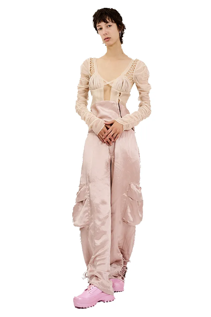 BLUSH DELILAH L/S TOP sold by Collina Strada product image thumbnail 2