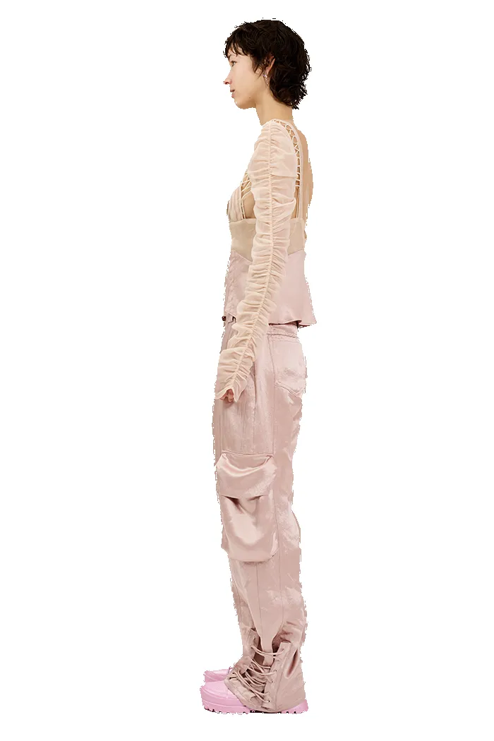 BLUSH DELILAH L/S TOP sold by Collina Strada product image thumbnail 4