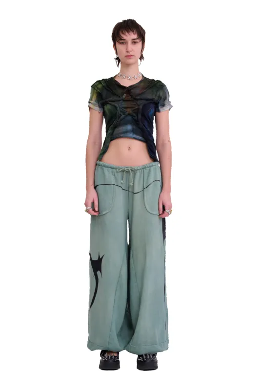 THUNDER BLUE STARDUST XL SWEATPANT sold by Collina Strada