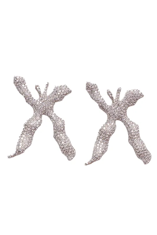 CRYSTAL MARIPOSA EARRING sold by Collina Strada