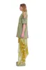 OLIVE STRIPE REMNANT STAR TEE sold by Collina Strada