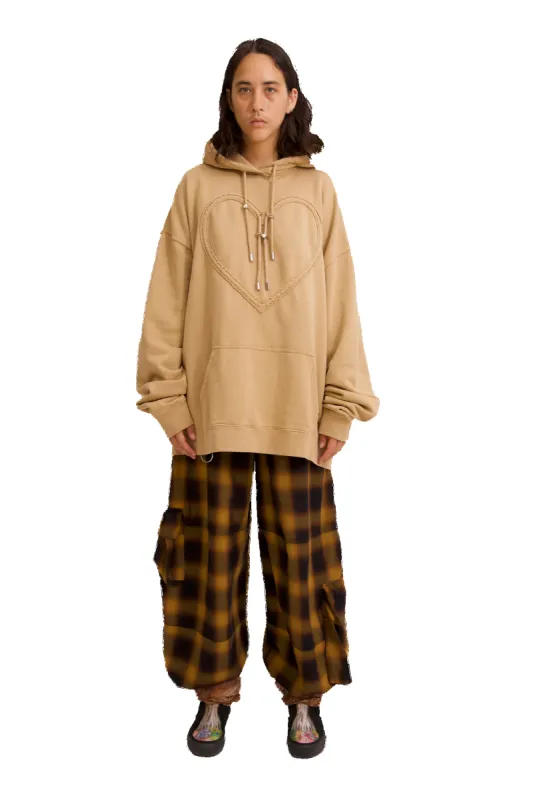 CAMEL HEART HOODIE sold by Collina Strada