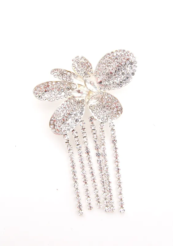 CLEAR FLOWER PIN sold by Collina Strada