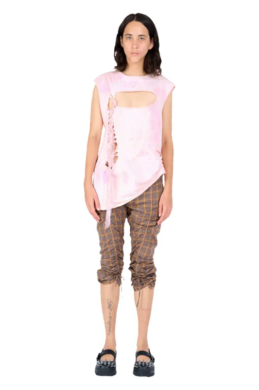 STARBURST MELON NASH LACE TANK sold by Collina Strada