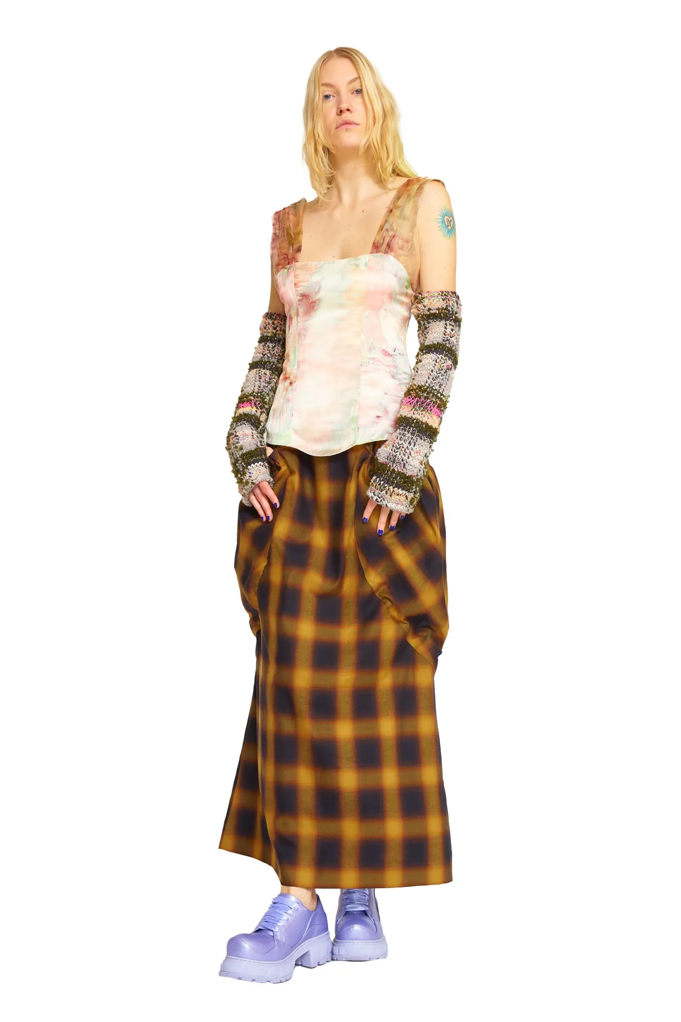LIGHT CHRYSANTHEMUM CATELINA CORSET sold by Collina Strada product image thumbnail 2