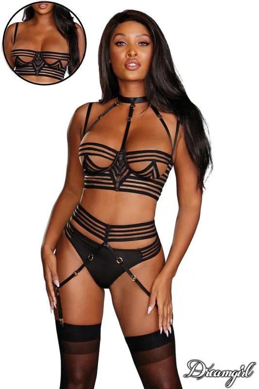 Striped 4Pc Set sold by Shoe Freaks