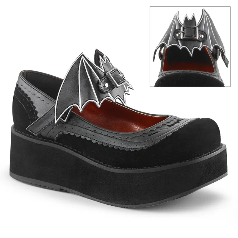 Demonia Sprite-09-Black-Size 12-Clearance sold by Shoe Freaks