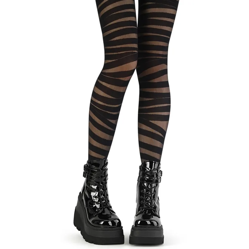 Demonia Dh-430 - Bandage Print Pantyhose sold by Shoe Freaks