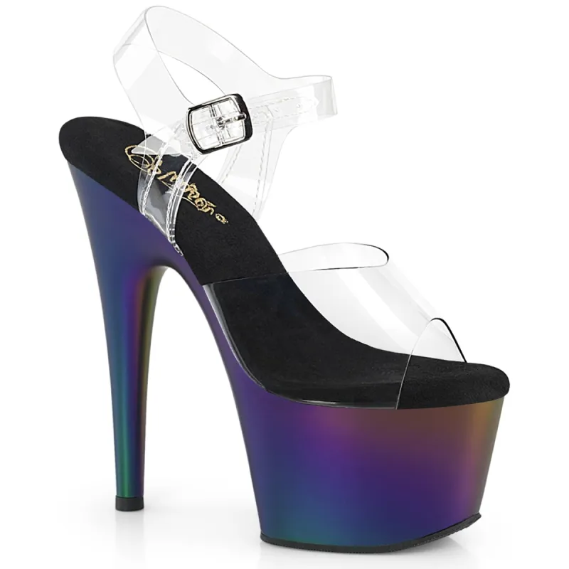 Pleaser Adore-708MCH sold by Shoe Freaks