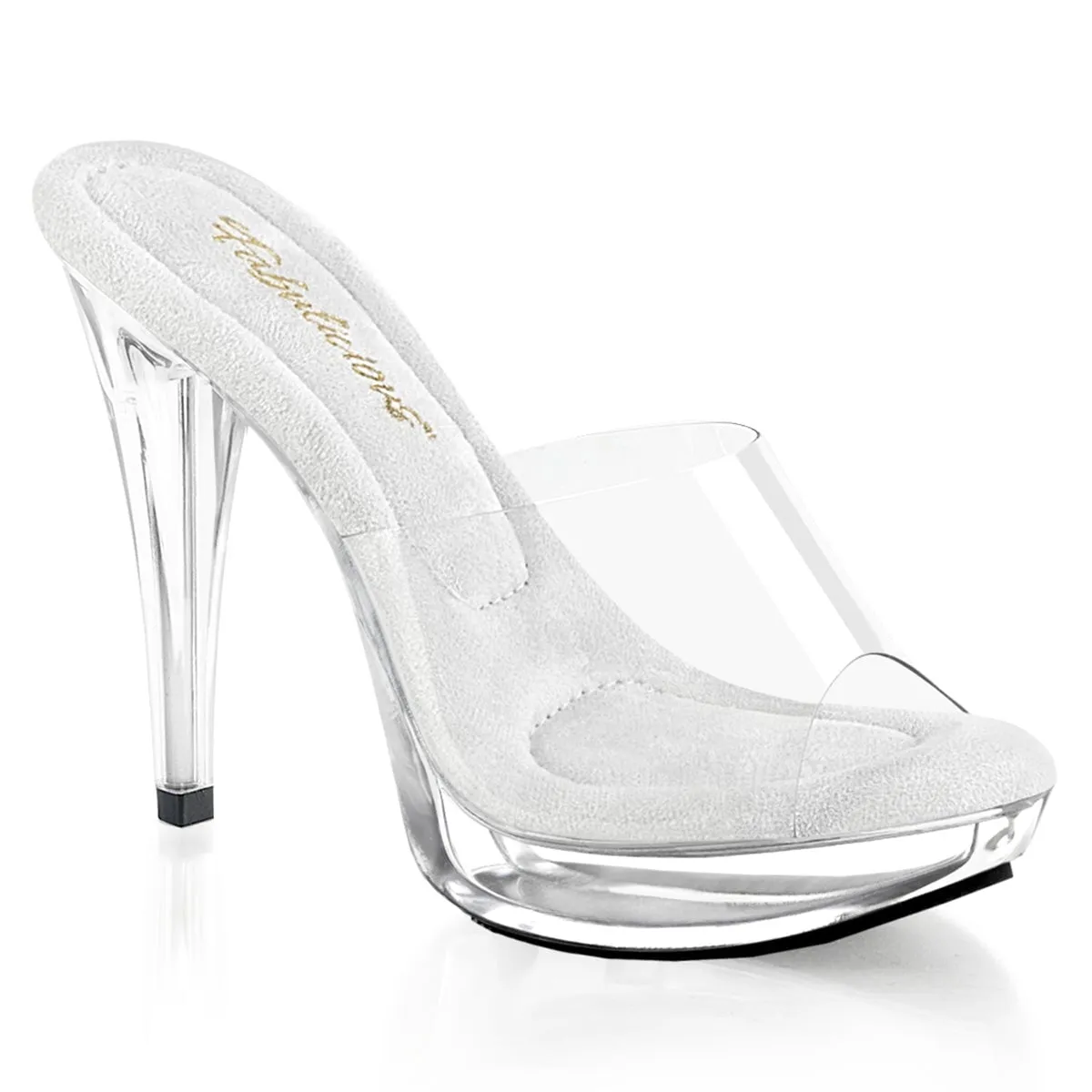 Fabulicious Cocktail-501-Clear-Size 5-Clearance sold by Shoe Freaks