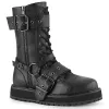 Demonia Valor-220-Black-Size 4-Clearance sold by Shoe Freaks