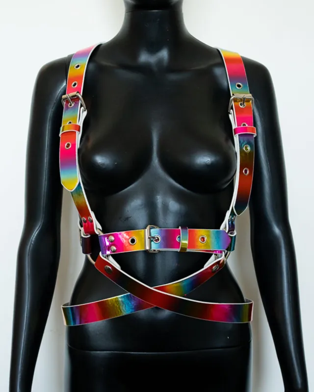Suspender Style Belt Wrap Harness sold by Shoe Freaks