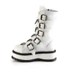 Demonia Slacker-160-White-Size 6-Clearance sold by Shoe Freaks
