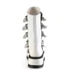 Demonia Slacker-160-White-Size 6-Clearance sold by Shoe Freaks