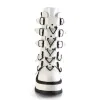 Demonia Slacker-160-White-Size 6-Clearance sold by Shoe Freaks