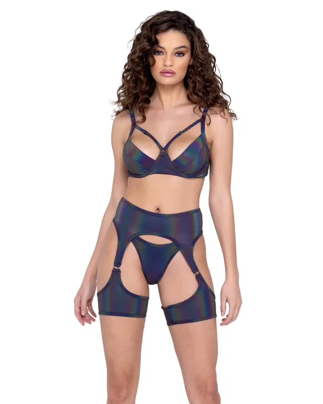 Reflective Garter Belt sold by Shoe Freaks