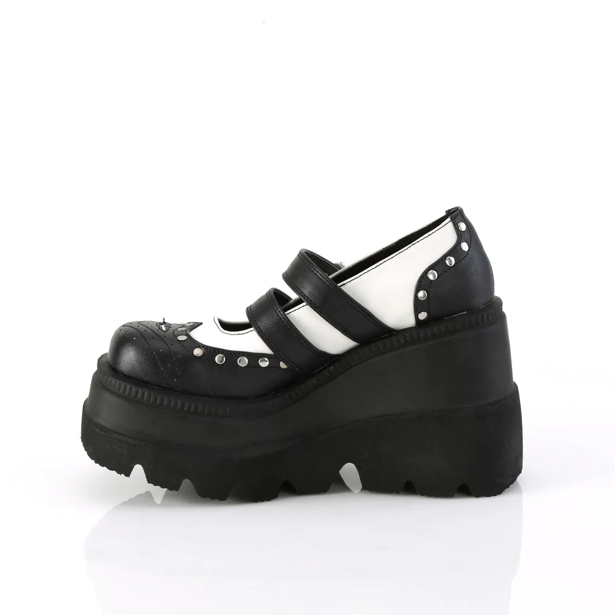 Demonia Shaker-27-Black-White-Size 7-Clearance sold by Shoe Freaks product image thumbnail 3