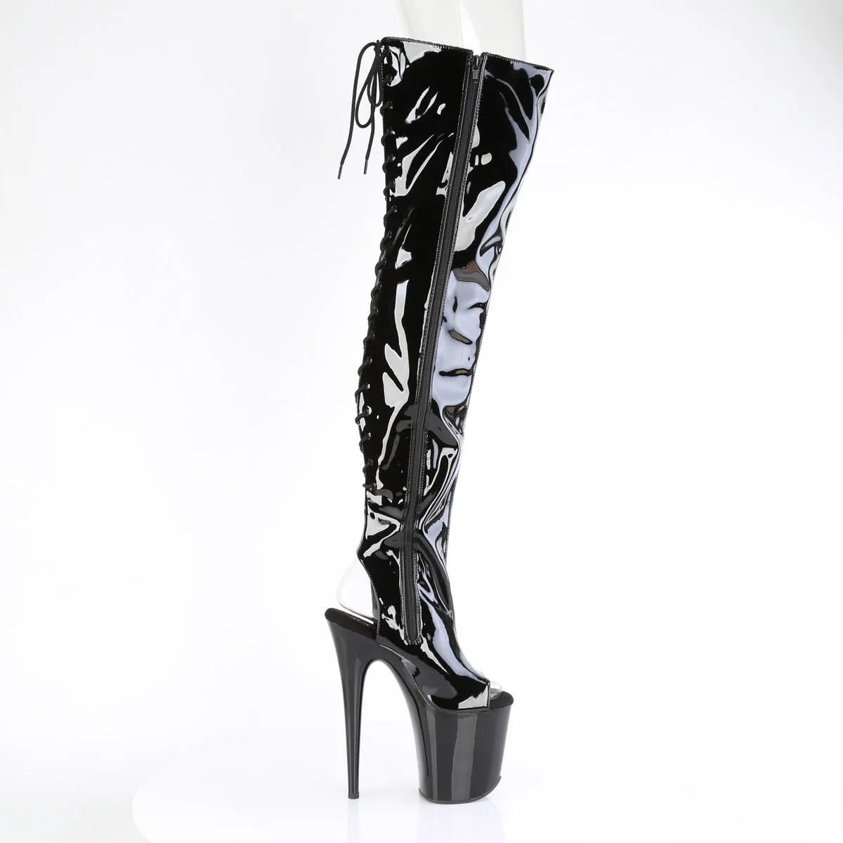 Pleaser Flamingo-3017-Black-Size 7-Clearance sold by Shoe Freaks product image thumbnail 5