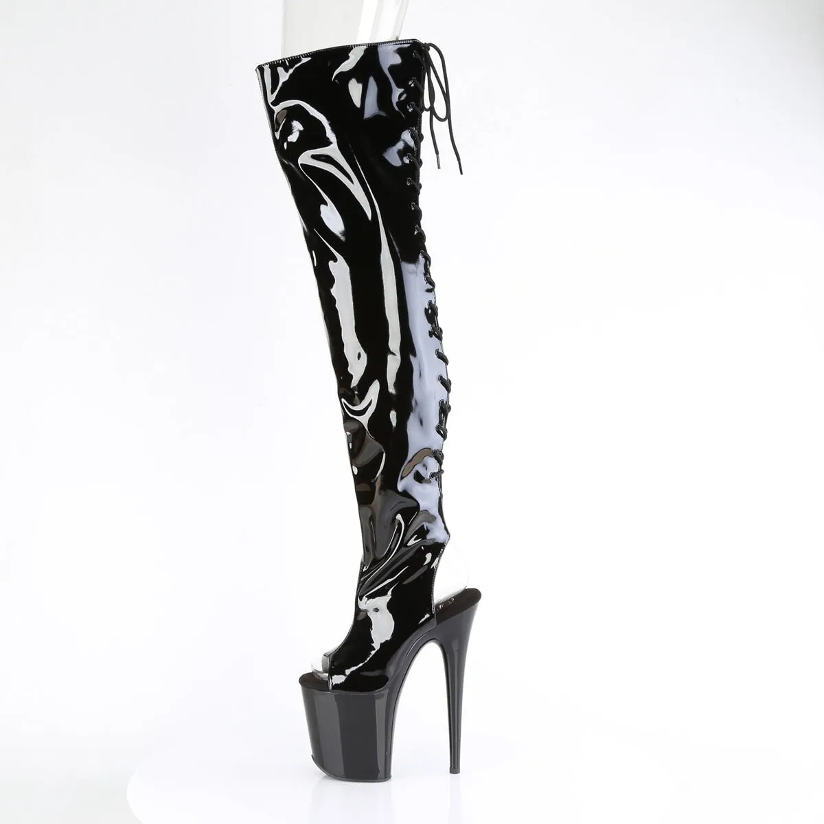 Pleaser Flamingo-3017-Black-Size 7-Clearance sold by Shoe Freaks product image thumbnail 3