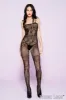 Spaghetti Strap Crotchless Bodystocking sold by Shoe Freaks