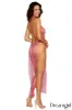 Rhinestone Net Gown sold by Shoe Freaks