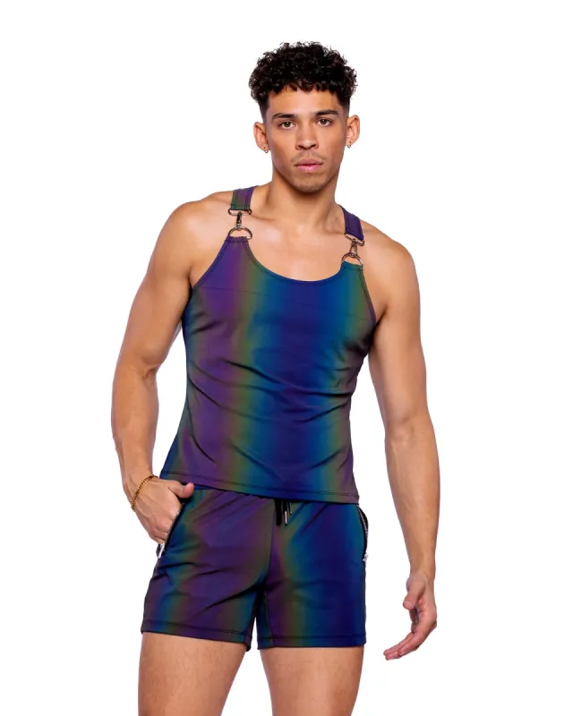 Reflective Shorts with Zipper Pockets sold by Shoe Freaks