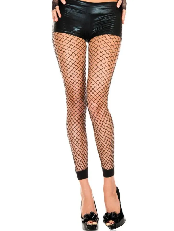 Diamond Net Footless Tights sold by Shoe Freaks