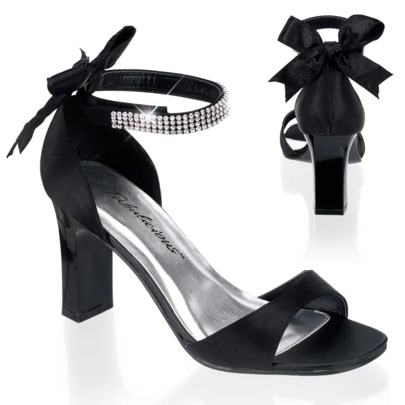 Fabulicious Romance-372-Black-Size 8-Clearance sold by Shoe Freaks