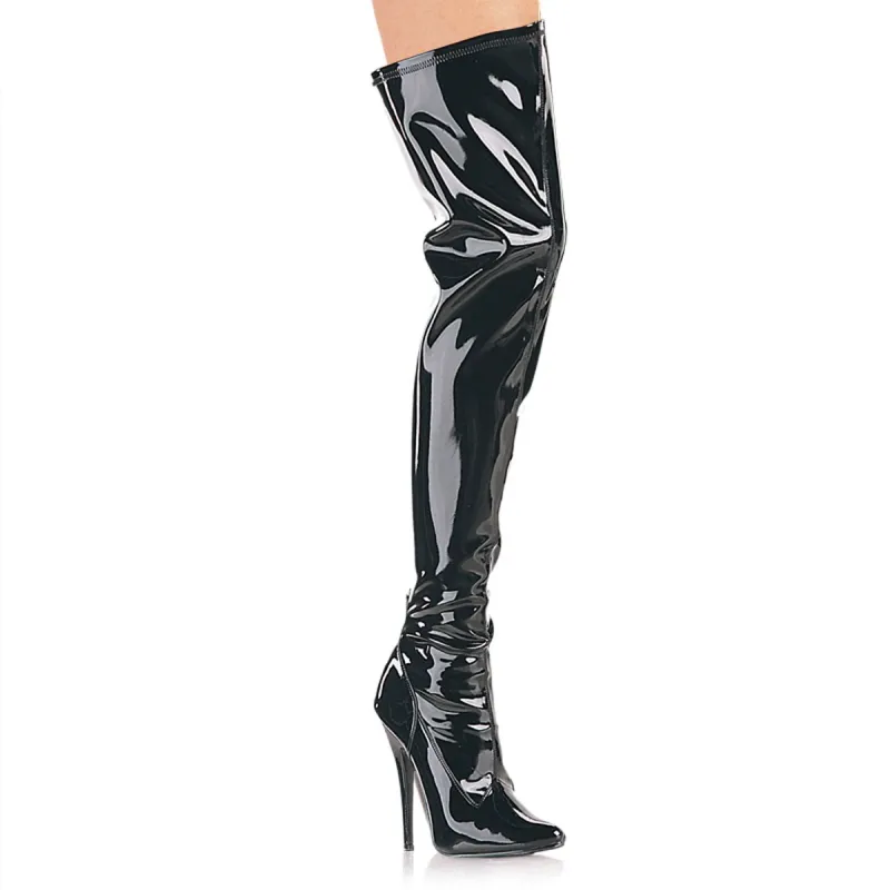 Devious Domina-3000-Black-Size 10-Clearance sold by Shoe Freaks