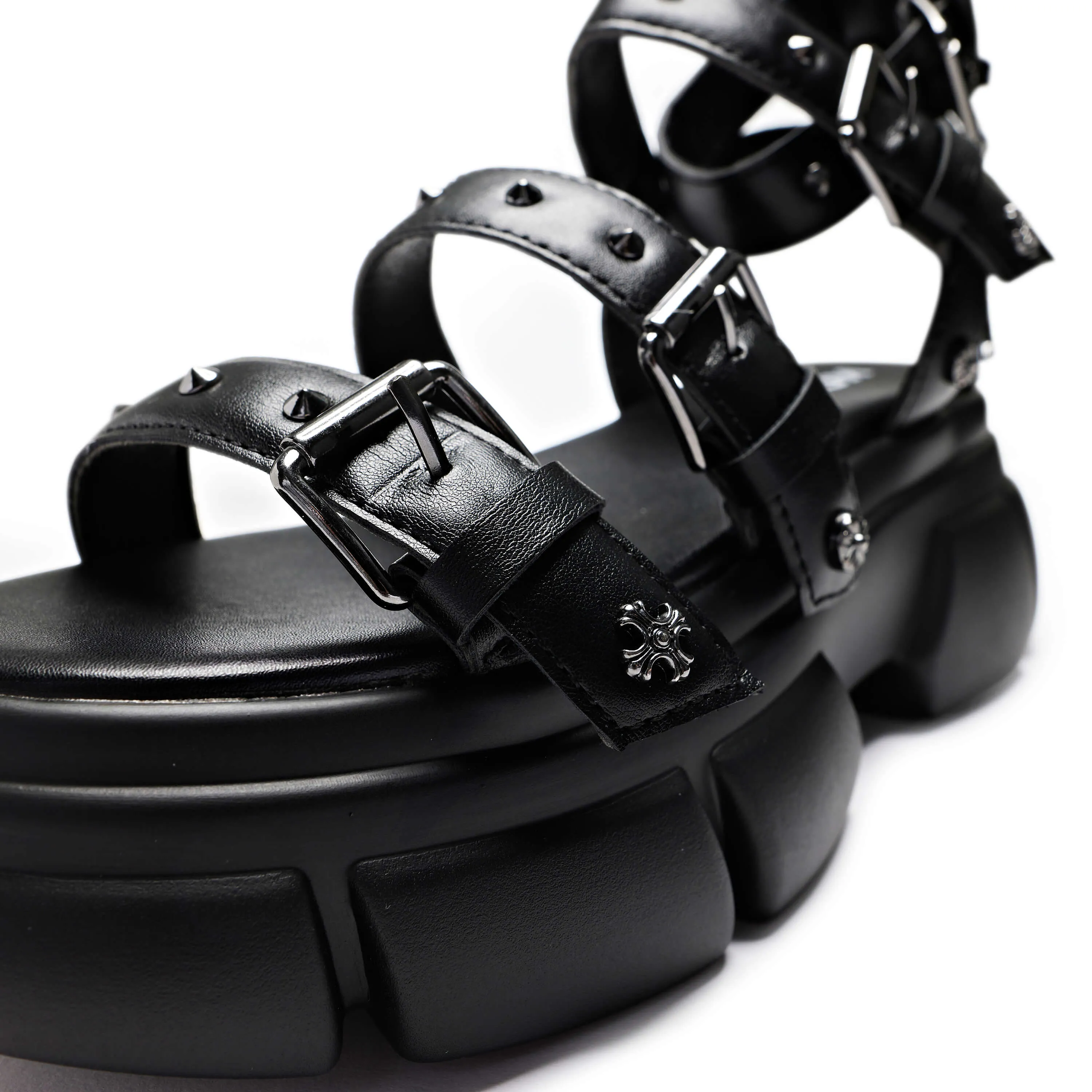 A Raining Vengeance Charm Platform Sandals sold by Shoe Freaks product image thumbnail 4
