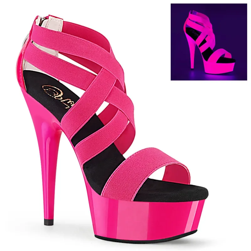 Pleaser Delight-669UV sold by Shoe Freaks
