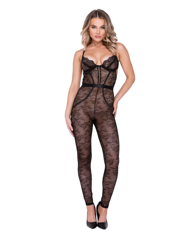 Coquette Sleeveless Catsuit sold by Shoe Freaks