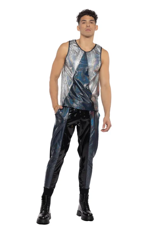 Two-Tone Men's Tank sold by Shoe Freaks
