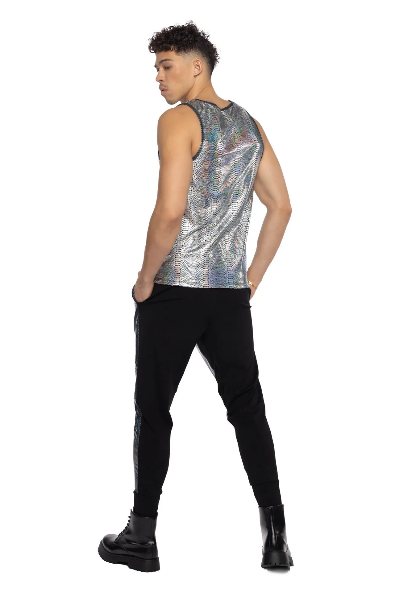 Two-Tone Men's Tank sold by Shoe Freaks product image thumbnail 2