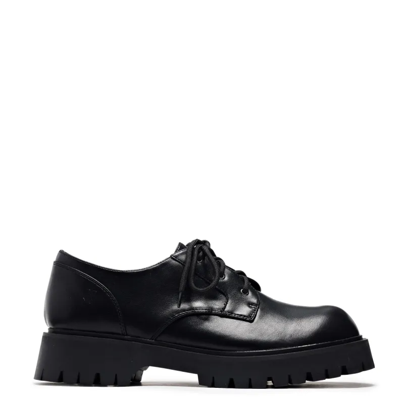 Pinemoon Men's Black Lace Up Shoes sold by Shoe Freaks