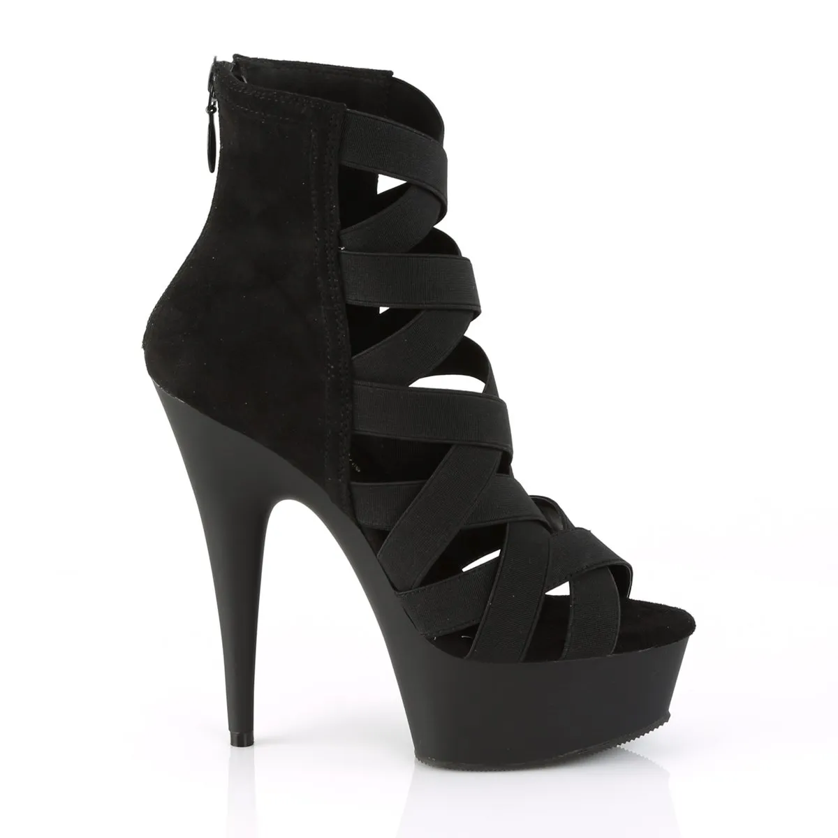 Pleaser Delight-600-24-Black-Size 7-Clearance sold by Shoe Freaks product image thumbnail 5