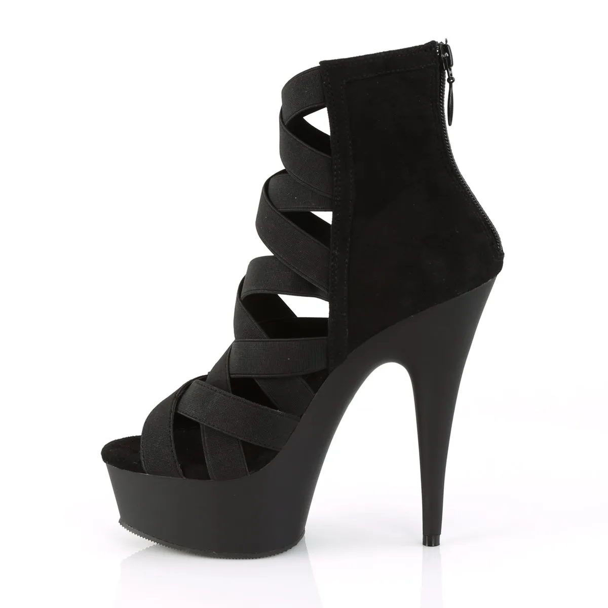 Pleaser Delight-600-24-Black-Size 7-Clearance sold by Shoe Freaks product image thumbnail 3