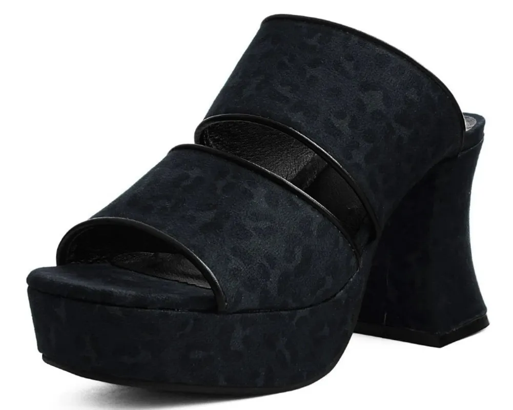 TUK A9443L Grey Leopard Strappy Marley Heel sold by Shoe Freaks